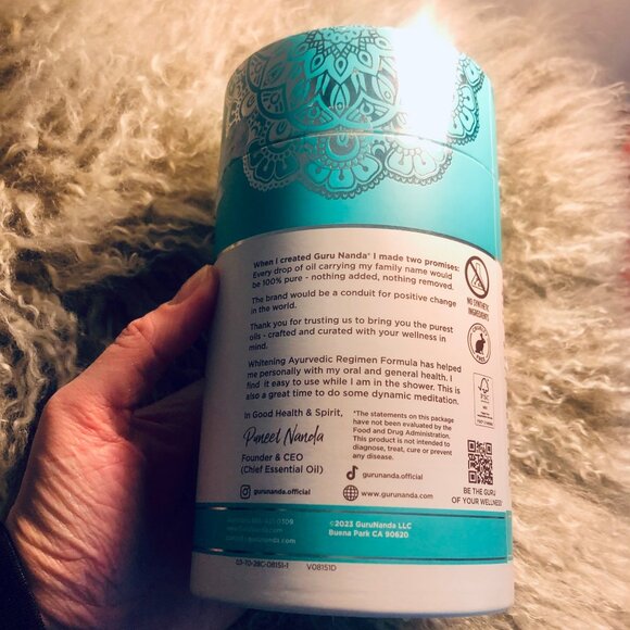 GuruNanda, Whitening Pulling Oil, Coconut + Mint, 28 Pack, 0.4 fl oz each - Picture 6 of 11